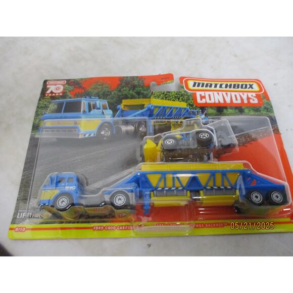 NWT Mattel Matchbox Convoys Truck Play Vehicles, Metal - Blue - Picture 3 of 5